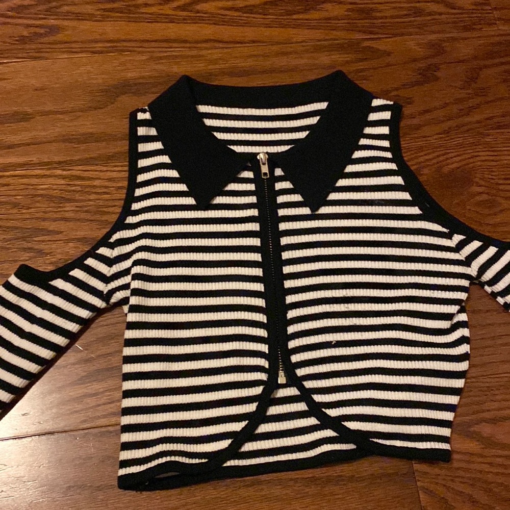 Crop top long sleeve